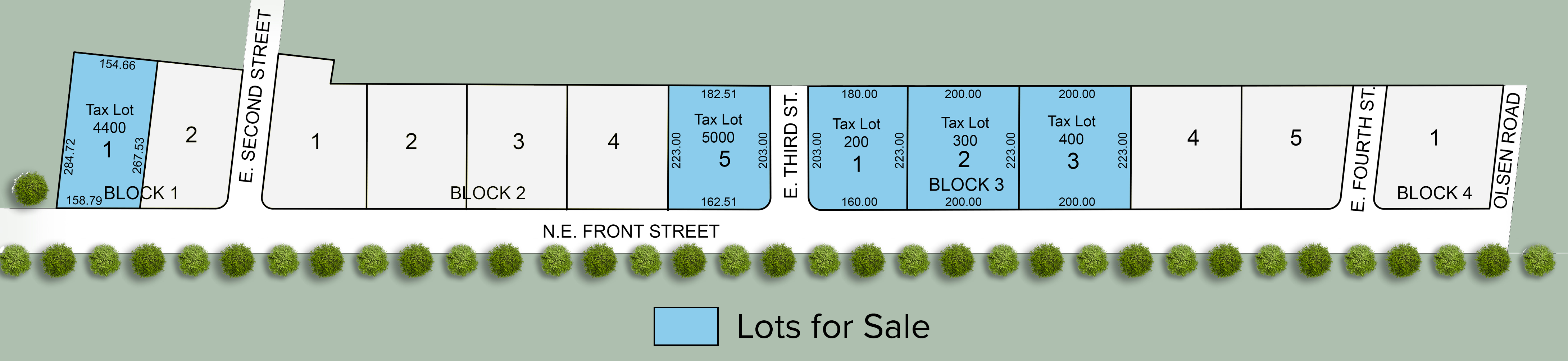 Leslie Commercial lots for sale